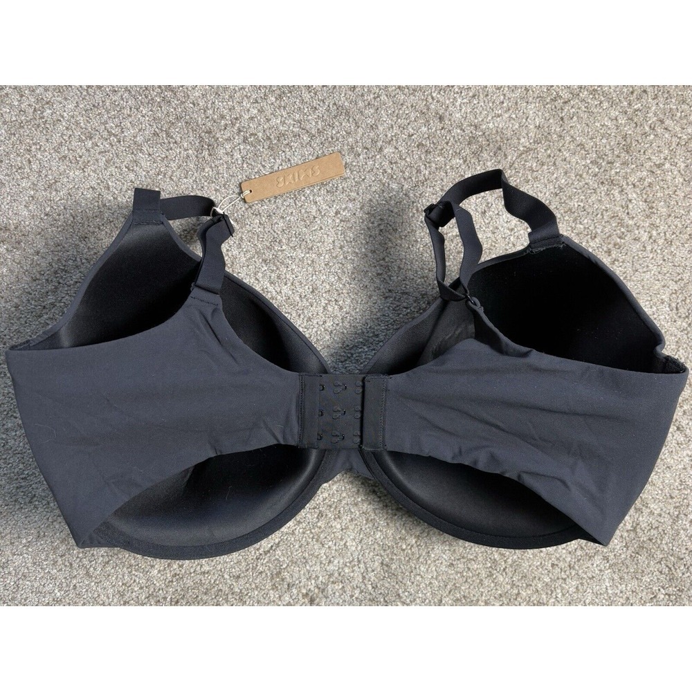 NWT Skims Fits Everybody T-shirt Demi Bra Size 42H Onyx/Black BR-UWR-2294 - Picture 2 of 4